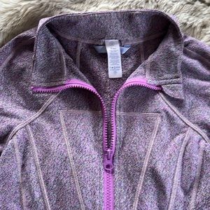 IVIVVA SZ 12 girls purple zip jacket.